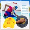 Diving Accessories Adjustable adult and childrens swimming paddle blades girl correction finger flipping silicone finger woven gloves water spo Y240419 YMN8