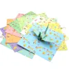 72pcs carré papier d'origami côtés simples couleurs solides papier pliant papier multicolore