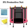 Household Indoor 140cm Trampoline With Guard Net Adult Children Trampoline Outdoor Foldable Trampoline Sports Bed Fitness