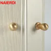 Naierdi Solid cynk stop European Meble European Handel Vintage Gold Szaft Pulls Kitchen Cupboard uchwyt pokrętła szuflady sprzętu