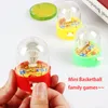 12pcs Mini Desktop Fingers Basketball Shooting Game Toys For Kids Birthday Pâques Party Favors Pinata Filler Goodie Bag