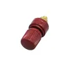 1PCS Red Black 6 mm Posts en laiton Terminal Blocs d'alimentation Porties M6 M6 Machine de soudage Connecteur Post