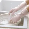 Nieuwe huishoudelijke vaatwashandschoenen keukenschotel wassen handschoenen siliconenhandschoenen voor het wassen van kleren reinigende handschoenen voor gerechten