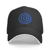 Trois 3 cercles bleus concentriques Urantia Bookcap Batball Ball Ball UV Protection Caps de chapeau solaire pour hommes Femmes 240410