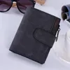 Wallets Women Wallet Simple Retro PU Leather Short Coin Purse Card Holders Handbag Girls Small Ladies Bolsa Feminina