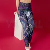 YX Girl Women's For Girl Tative Feather 3D Printed Leggingi Seksowne elastyczne żeńskie chude legginsy gotyckie joga legginsy