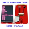 SPI -modul 3,5 tum TFT LCD Färgglad skärm med motstånd Pekpanel ILI9486 ILI9488 Drive IC Controller