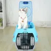 Pet Transport Bag Breathable Dog Cat Carrier Bag Case Big Space Airline Approved Car Portable Carrying Travel Puppy Cage Box