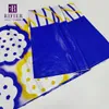 Africain imprimé Bazin Riche tissu motif de fleurs imprimé dentelle de bazin brillant pour les femmes de mariage habille en dentelle tissu