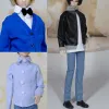 11.5" Male Doll Jeans Leather Coats Shirts Doll Trousers Casual Wears 1/6 BJD Male Dolls Accessories Kids Toys Clothes Wholesale