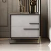 Nordic Solid Wood Nightstands الحد الأدنى أثاث غرفة نوم حديث