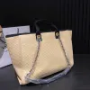 Women Man Designer Beach bag Luxury Shopping the tote handbag clutch Lafite bags Summer crossbody clutch travel shoulder lady gold chain bags 240415