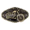 Motorcycle Locomotive Boucle de ceinture à la main Accessoires de ceinture maison faits maison bricolage Western Cowboy Heavy Metal Rock Punk K46