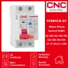 CNC YCB6HLN-63 30MA 1P N RCBO MCB Interruttore di corrente di corrente residua 230V 50/60Hz sulla protezione delle perdite di corrente