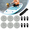 D Rings Pad Patch Patch Kayak Elastic Bungee Cord Goks Deck Rigging Kit Surfboard Dinghy Canoe RAFT PVC Paddle Inflável Padrão