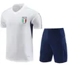 24/25 Włoch dresowy Camisetas de Football Jerseys Karium treningowe z krótkim rękawem 23/24 Włochy Chandal Futbol Surowanie w języku sportowym Italia Sportswear