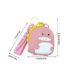 Storage Bags Silicone Coin Mini Purse Small Changer Holder Pouch With Strap Wallet Organizer Candy Containers For Kids Gifts