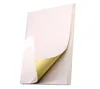 50-backte A4 A4 Selbstklebender Druckpapier weißer Tintenstrahllaser-Druckerpapier Aufkleber Etikett Aufkleber Hochglanzmatt Papier Holzzellstoffpapier