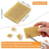 2pcs Durable Rubber Adhesive and Residue Eraser for Removing Leftover Glue Tape For Paper Craft Adhesive Remover Cleaning Eraser