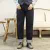 Men's Jeans Red Japan Imported 12oz Selvedge Denim For Men Loose Straight Fit