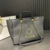 Women Man Designer Beach Bag Luxury Shopping The Tote Handbag Clutch Lafite Påsar Summer Crossbody Clutch Travel Shoulder Lady Gold Chain Bags 240415