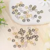 20/40pcs 4mm Mini Ultra-Small Tri-Glide Burchle Belt Heart Heart Buckle Doll Saco de fivelas