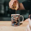 Кружки 3D Mug Animal 325 мл Слоновский керамический кофе многоцелевой чашка для чайного молока и других напитков и т. Д.