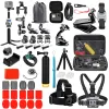 Bags Acessórios para câmeras de ação para a GoPro Hero 9 8 7 5 4 Para DJI OSMO Ação Backpack Cup para Capace