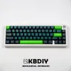 Accessoires KBDIY GMK Wavez Keycap Profil Cherry Profil Double Shot PBT 7U KEYCAPS 170 CLÉ / SET CUSTANT DIY pour le clavier mécanique GMK67 K500 GK61