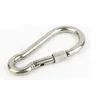 1pc Carabiner Crowe с страховой пружинной пряжкой.