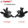 LTWOO 3X7S 3X8S 3X9V 3X10S 3X11S MTB SHIFTER ALAVAÇÃO A2/3/5/7/9 3X9 Speed Mountain Bicycle Windows Definir Shimano Compatível Shimano