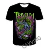 Cavving 3D drukowane Trivium Band Casual T-Shirts Hip Hop T koszule Harajuku Style Tops Ubranie dla mężczyzn/kobiet H02