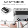 Trimmers Kemei Mini Haar Trimmer tragbares Haar Clipper Friseur Haarschneidmaschine Austauschbare Batterie -Trimmer -Maschine für Männer KM666