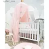 Redução de tendas de brinquedos de brinquedos tendas casa princesa Pink Canopy Bed Curta