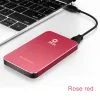 Drives Zikui Brand 2.5 "disco rígido externo disco 120g 160GB 250GB 320GB 500GB 1TB 2TB HDD Disco Duro externo para laptop/mac/ps4/