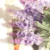 France Fancy Romantic Provence Lavender Artificial Flowers Purple White Nowator Design Silk Flower for Wedding Home Dekoracja