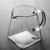 Jarra de té de vidrio transparente resistente al calor creatividad creativa de té chino accesorio chahai lana de vidrio jarra de agua jarra de agua
