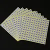 130pcs/lot , 0 1 2 3 4 5 6 7 8 9 10 12 14 16 18---58 60 Adhesive color sticker number size label clothing thermal cashier paper