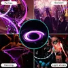 Led Rave Toy Led Dancing Fiber Optics Whip 360Swivel Colorful Glowing Pixel Whip 36modes Rechargeable Light Whip Disco Light Party Festival 240410