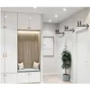 Anpassade män kvinnor badrumsdörr wc bokstäver väggmontering kreativ hängande skylt tallrik dubbel sido toalett pilguide brädet