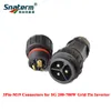 3Pin M19 or M25 Male/Female Connector for SG 300-1000W 1200-1400W Micro Grid Tie Inverter Power Cable