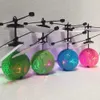 LED Flying Toys Colorful Mini Drone Shinning LED Drone Light Crystal Novel Aircraft Drone Flying Ball Helicopter Toy Quadcopter Ball Indu P6U4 240410