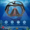 Máscaras de mergulho 2023 Nova máscara profissional de mergulho e snorkels de mergulho com óculos de mergulho Conjunto de soneca máscara de snorkel adulto unisex y240410