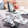 4 Frame Remote Control Storage Mobile Telefon Holder Stand Home Office Organizer Case TV/DVD/VCR Organizer Desktop Bracket