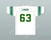 Niestandardowy numer nazwy Młodzież Młodzież Willie Lanier 63 Maggie L. Walker gubernator School Dragons White Football Jersey 1 Top Sched S-6xl