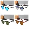 2024 Men Classic Brand Retro Ray Ray Sunglasses For Women Designer Weets Band Bands Metal Frame Designers Sun Glasses Woman N00g