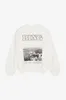 Sweat-shirt Bing New Niche Designer Designer AB Hoodie Pullover Casual Fashion Lettre vintage Imprimé Colon Round Coton Trend Pull polyvalent lâche Sweater XT6J