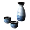 السيراميك 40-240ML HAIBO BAR مجموعة SAKE SOJU VODKA Decanter Shot Cup Wine Cup الكلاسيكية