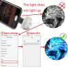 1x Universal New USB Disco Magic DJ Light Stage Efekt Cool Micro Crystal Ball Lampa Modyfikacja wnętrza