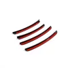 For Volkswagen Golf 8 Car Fender Flares Mud Flaps Arch Wheel Eyebrow Lips Strips sticker Trim Car Accessories